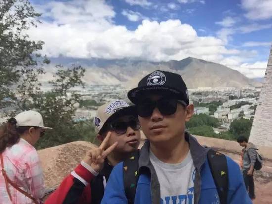 张雪和叶坤。受访者供图