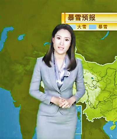 9年之后,“新闻联播天气预报”首次引入新主播