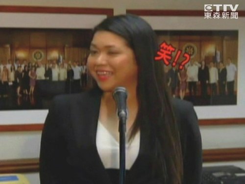 射杀台渔民 菲女发言人记者会笑着答问引不满