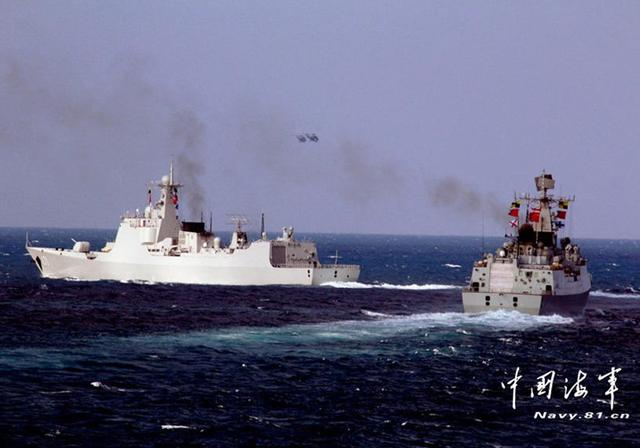 中国海军远洋军演靠近澳大利亚 澳空军监视