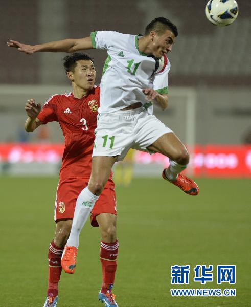 （体育）（10）足球——中国队晋级亚洲杯决赛圈