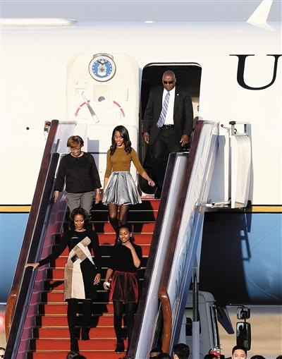 美第一夫人抵京 今日与彭丽媛逛故宫参访中学