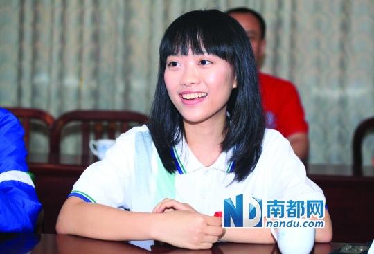 广州一美女学霸被哈佛牛津等英美10名校争抢(图)