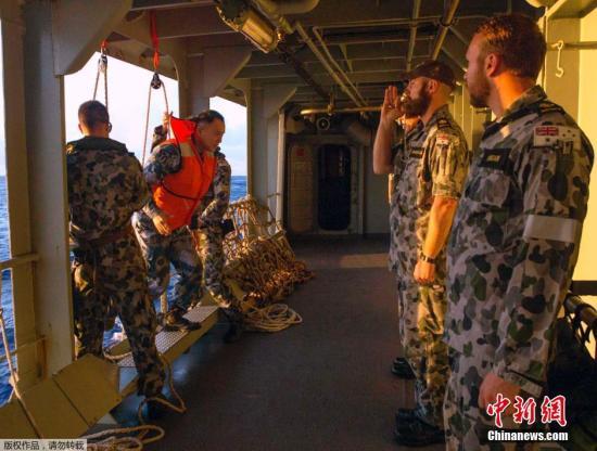 澳方称已数日未侦测到疑似信号 海盾号发现油迹