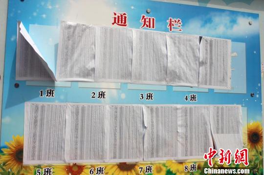 山西“小升初”考试学生成绩被更改教育局回应