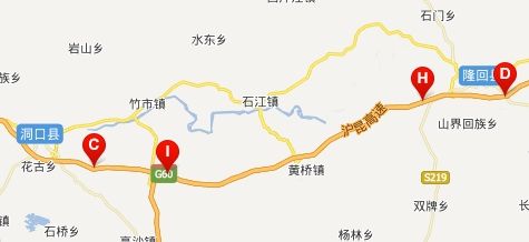 沪昆高速隆回到洞口段