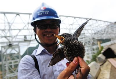 世界最大射电望远镜贵州开建 相当于25个足球场