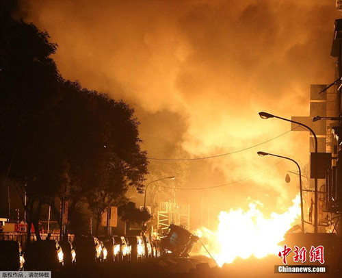 台湾高雄燃气爆炸最新统计：死亡24人受伤271人
