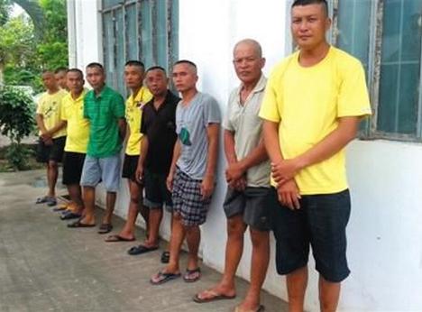 12名中国渔民在菲律宾被判刑 船长被判12年