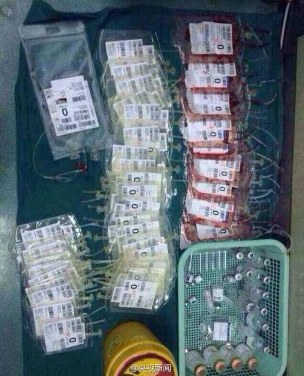 上海成功抢救一羊水栓塞产妇 输血53袋(图)