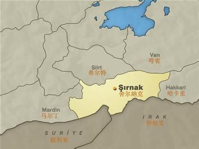 舍尔纳克地区位置示意图