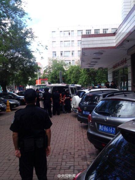 资料图:6月12日,“孕妇为夫猎艳杀人案”在佳木斯市中级人民法院不公开审理。