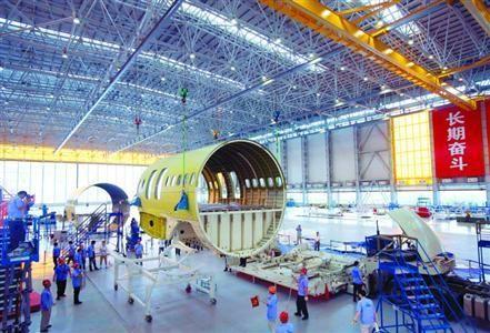中国首架C919大飞机9月19日开始结构总装