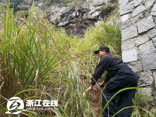 杭州退休教师上山摘猕猴桃失踪8天 坠崖身亡(图)