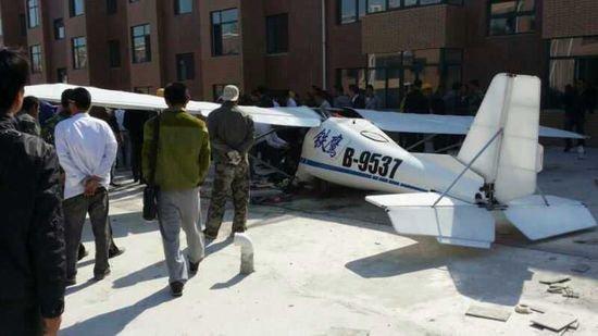 沈阳一小型飞机失事 已致1人死亡1人受伤