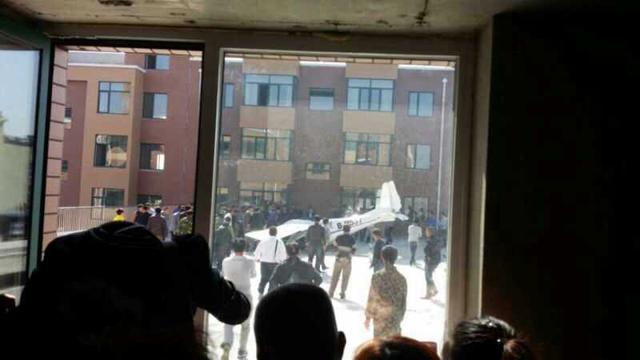 沈阳市法库县一小型飞机失事