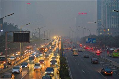 北京今起三天预计持续重度污染状态(图)