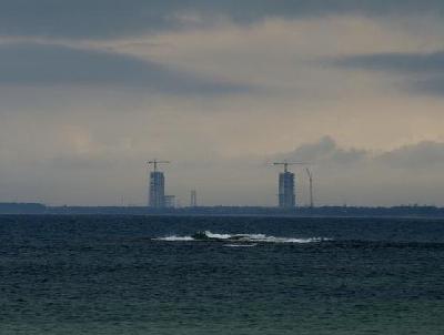 海南文昌发射场基本完工 可发射登月重型火箭