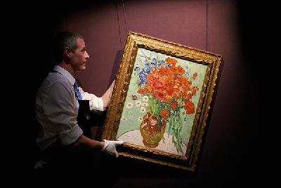 华谊兄弟董事长王中军以3.77亿拍得梵高名画