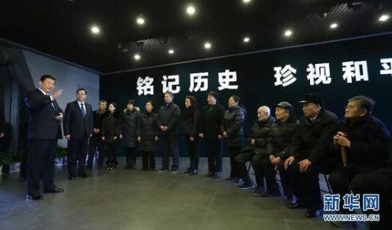 习近平参观南京大屠杀遇难同胞纪念馆提问68次
