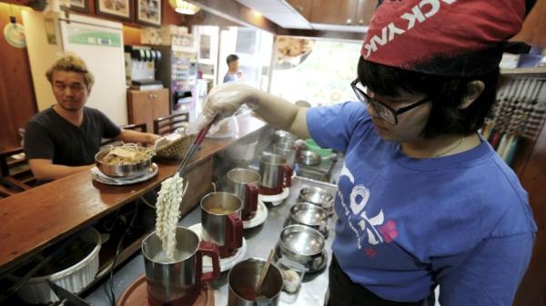 中国去年方便面消费量462亿包 居世界首位(图)