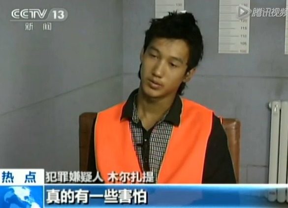 央视专访新疆棋牌室砍人案嫌犯：见人就砍