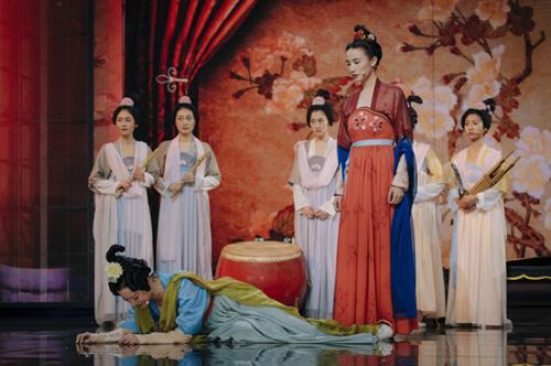 宋佳演绎最美“琵琶女” 反解“商女不知亡国恨” 主办方供图