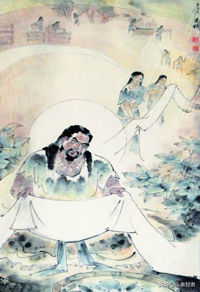 伏羲十四大功绩（双语文字）