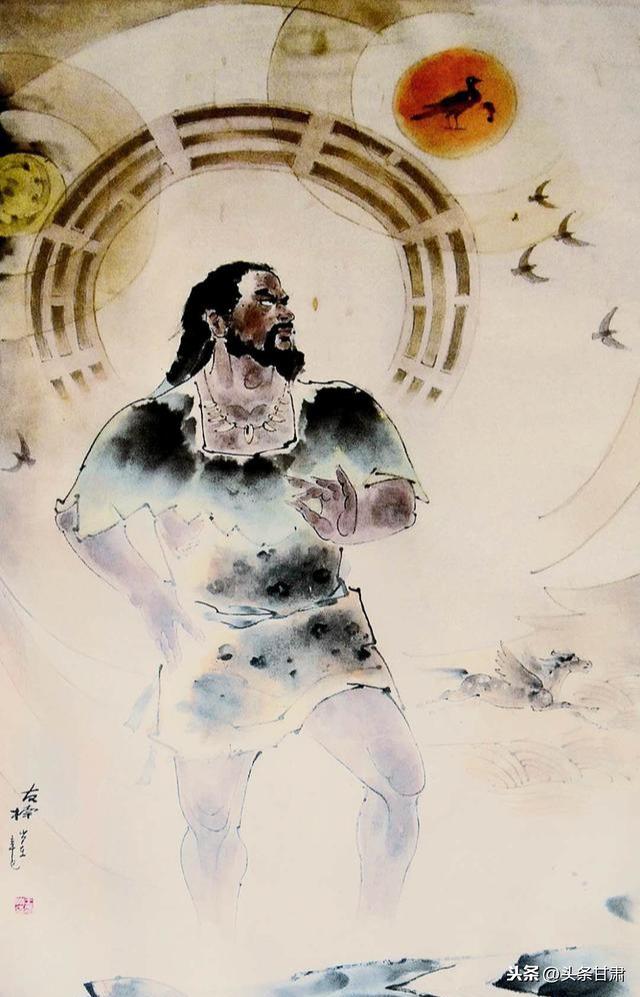 伏羲十四大功绩（双语文字）