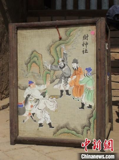 图为古老的纱灯。(资料图)受访者供图