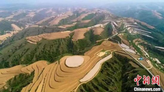 甘肃华池县地貌。(资料图) 华池县委宣传部供图