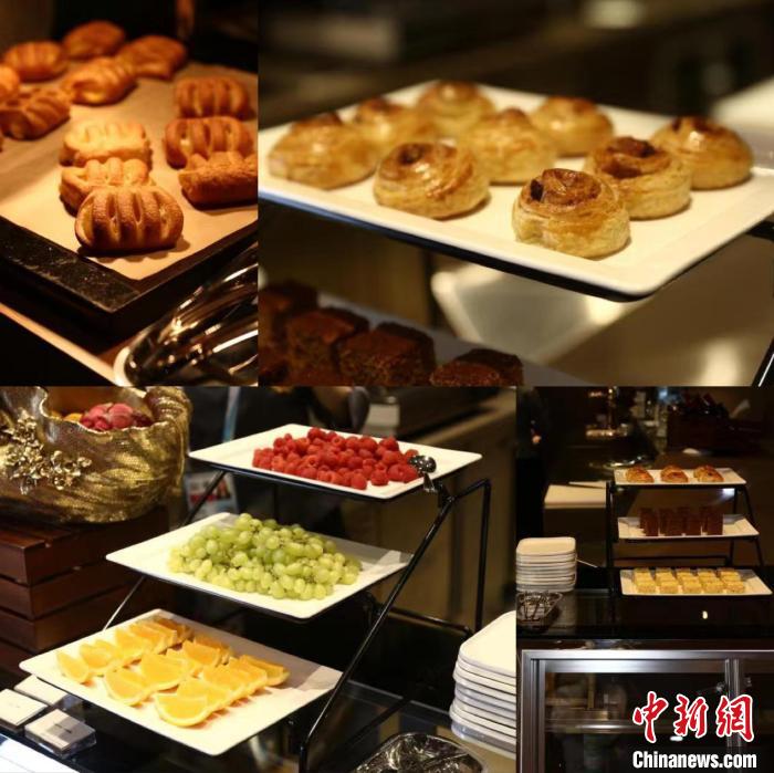 冰立方里的部分美食。 国家游泳中心(冰立方)餐饮团队供图