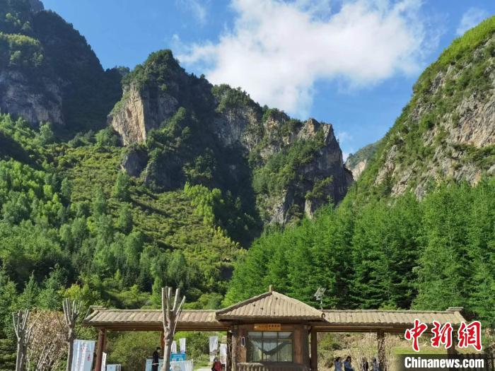 图为漳县遮阳山旅游风景区。 张婧 摄