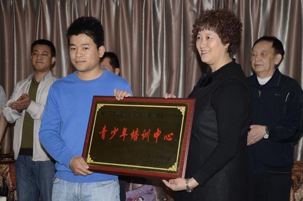 甘肃省台球协会秘书长牟翠琴