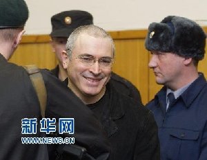 普京宣布将特赦俄罗斯前首富霍多尔科夫斯基（图)