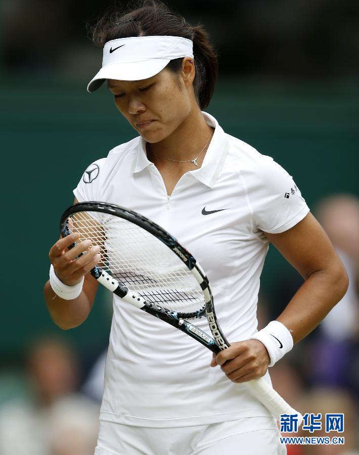 （体育）（10）网球——温网：李娜无缘四强