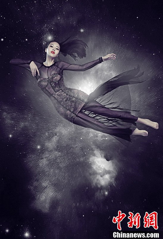 图为2013世界小姐中国区总决赛冠军直通赛佳丽——陈卉宁。