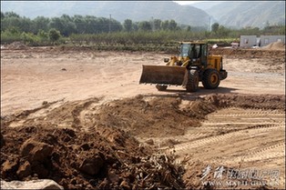 渭南镇施工现场