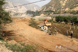 花牛镇施工现场