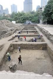 成都发现600年前蜀王府小路 华丽堪比北京故宫