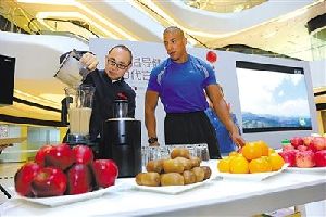 潘石屹代言天水苹果