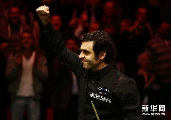 （体育）（4）斯诺克——威尔士公开赛：奥沙利文胜丁俊晖夺冠