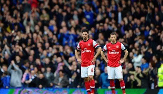 阿森纳再遭脆败