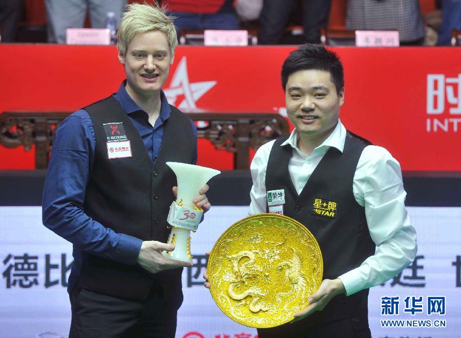 （体育·名人相册）（2）斯诺克——丁俊晖夺得中国公开赛冠军 