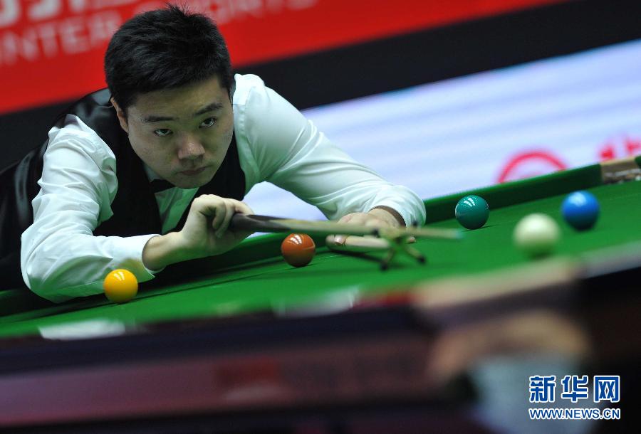 （体育）（7）斯诺克——中国公开赛：丁俊晖夺得冠军