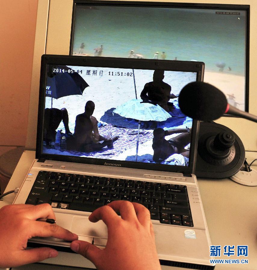 #（社会）（2）海南三亚警方整治“裸晒”