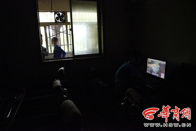 家长为找孩子手绘黑网吧地图【2】