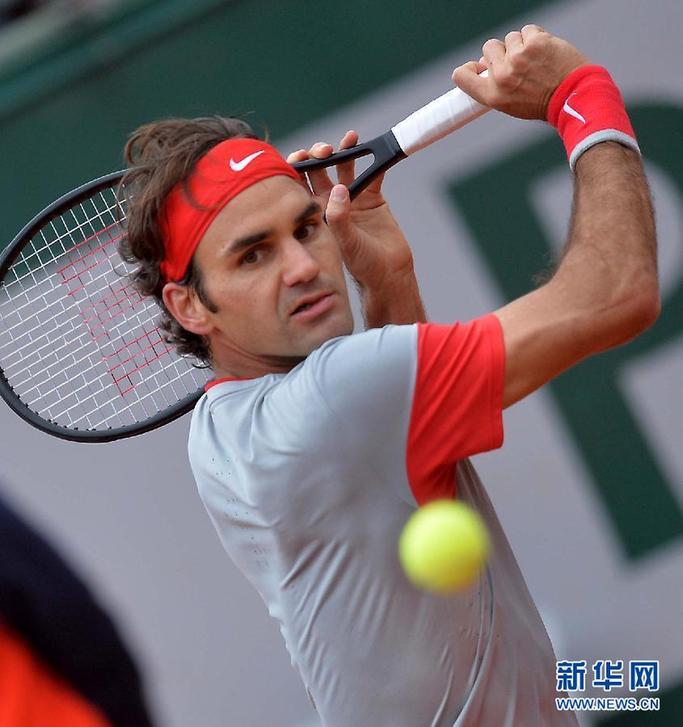 （体育）（7）网球——法网：费德勒顺利晋级
