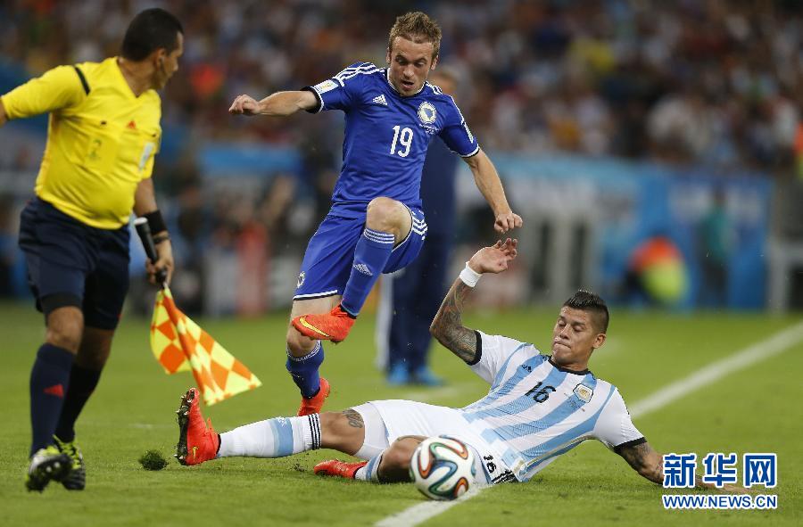 （世界杯）（44）足球——小组赛F组：阿根廷对阵波黑