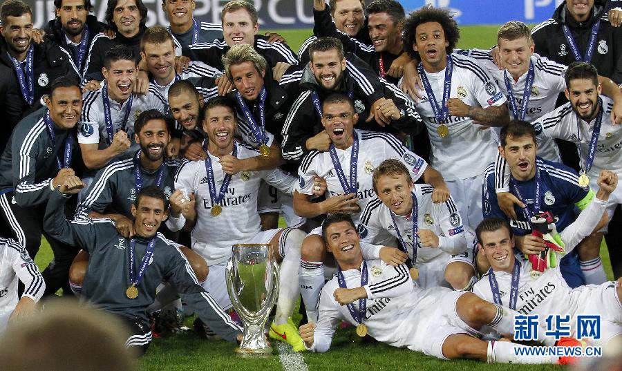 （体育）（2）足球——皇马夺得欧洲超级杯冠军